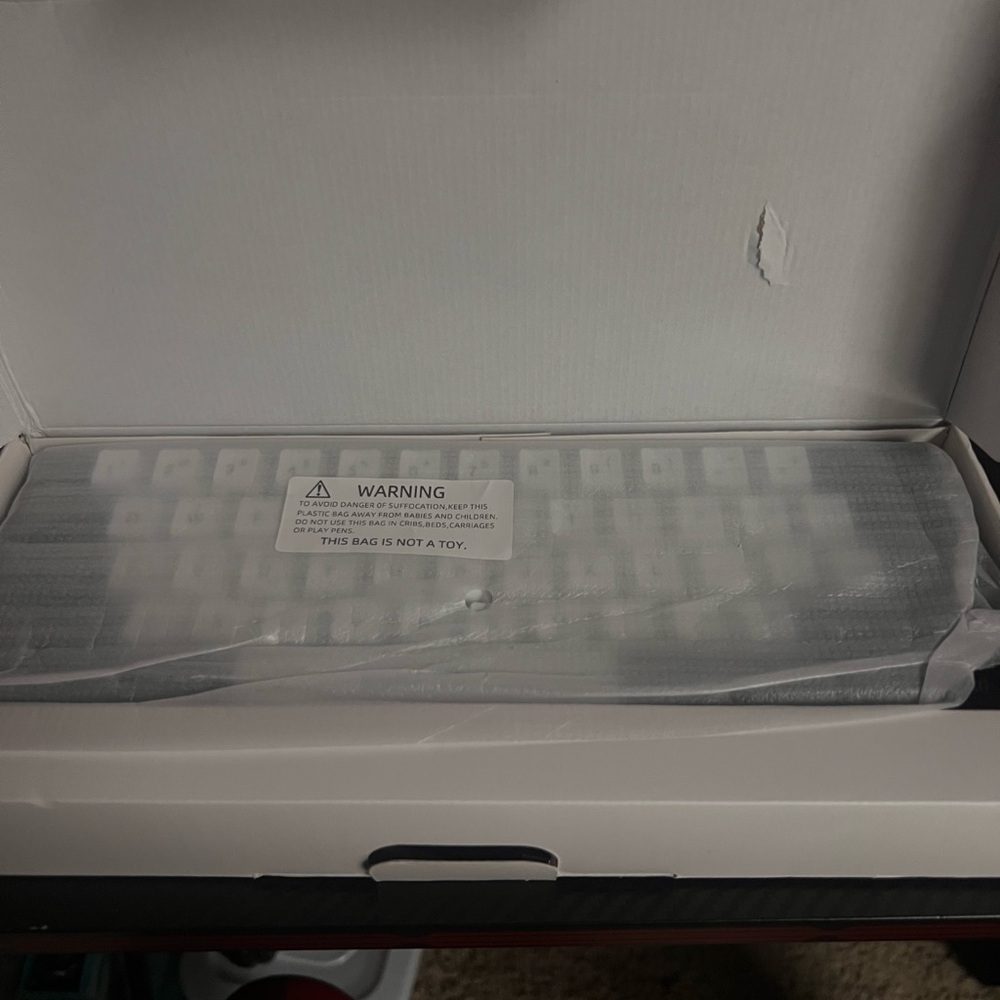 White Mechanical Keyboard